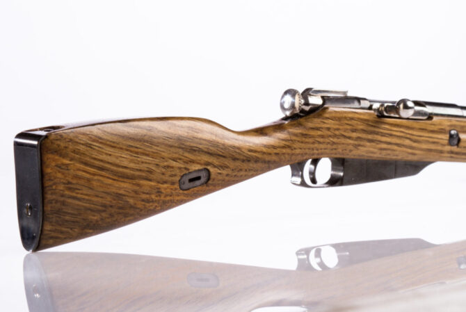 Коллекционная миниатюрная действующая модель винтовки Мосина“Трёхлинейка” (1891 год), масштаб 1:4