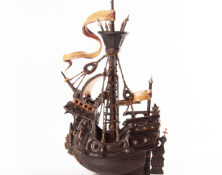 Скульптура корабля нао «Святой Николай» из серии Ганза